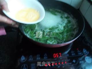 菠菜蛋汤的做法步骤：7