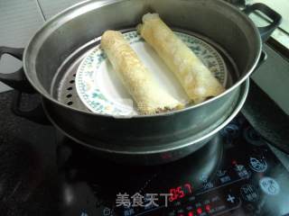 海带猪肉蛋卷的做法步骤：7