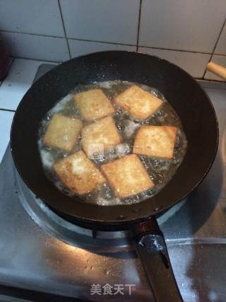 私房浇汁豆腐的做法步骤：4