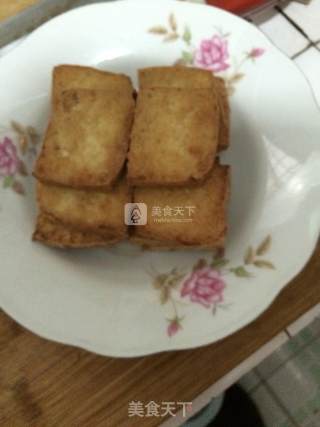 私房浇汁豆腐的做法步骤：5