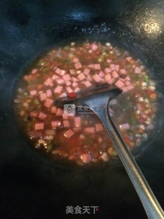 私房浇汁豆腐的做法步骤：9