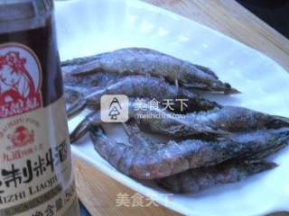 干煎虾的做法步骤：4