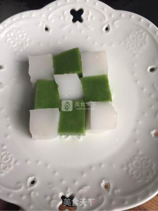 白玉翡翠魔方冻的做法步骤：6