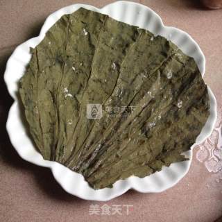 荷叶蒸鸡的做法步骤：7