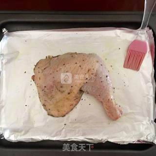 迷迭香烤鸡腿的做法步骤：5