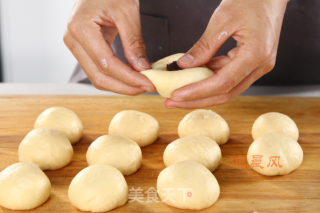 红豆面包的做法步骤：3