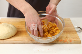 肉松吐司面包的做法步骤：3