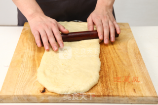 肉松吐司面包的做法步骤：4