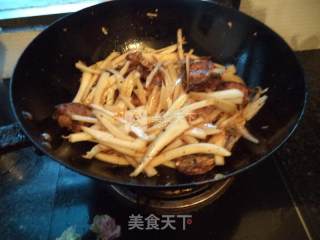 白菜丝煮鱼的做法步骤：8