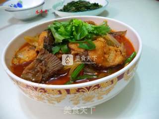 白菜丝煮鱼的做法步骤：12