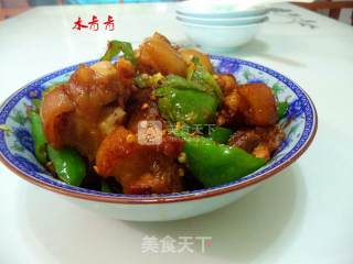 回炒猪脚的做法步骤：12