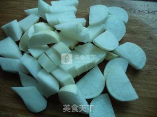 麻辣白萝卜丁的做法步骤：2