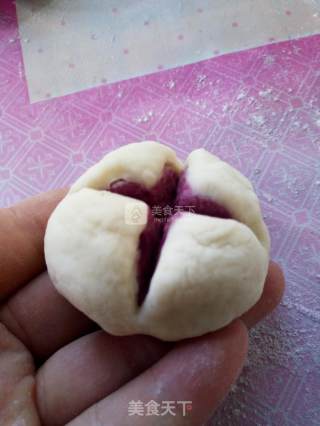 紫薯馒头的做法步骤：10