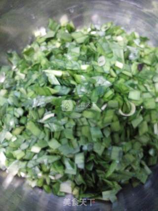 韭菜虾仁水饺的做法步骤：4