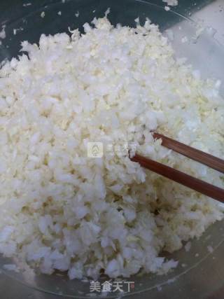 白菜猪肉馅饼的做法步骤：2