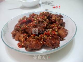 拌鸡丁的做法步骤：12