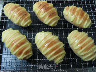 鲜奶油小面包的做法步骤：21