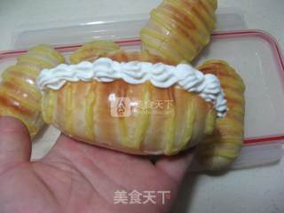 鲜奶油小面包的做法步骤：25