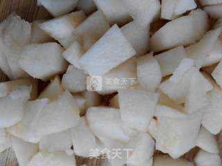 蜂蜜雪梨泥的做法步骤：2