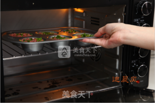 火腿香葱意式咸蛋糕的做法步骤：9