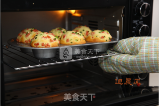 火腿香葱意式咸蛋糕的做法步骤：10