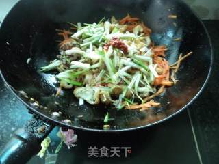 大蒜三丝的做法步骤：14