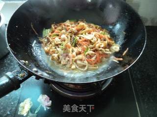 大蒜三丝的做法步骤：15