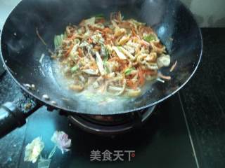 大蒜三丝的做法步骤：16
