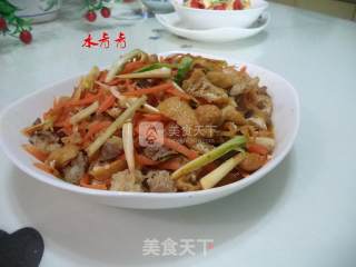 大蒜三丝的做法步骤：17