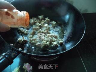 木耳鸡丁的做法步骤：6