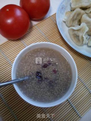 小米红豆粥的做法步骤：5