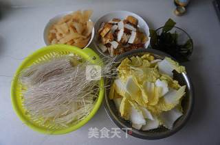 肉丸什锦砂锅的做法步骤：8
