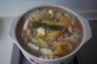 肉丸什锦砂锅的做法步骤：14