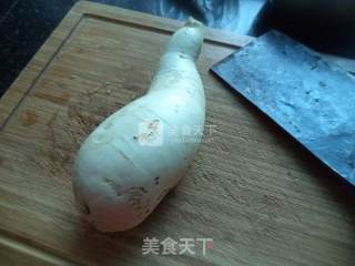 烤辣萝卜片的做法步骤：1