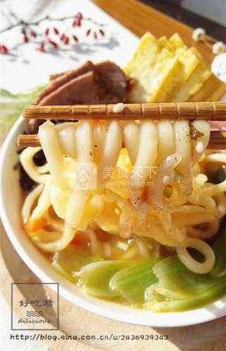 牛肉汤面的做法步骤：18