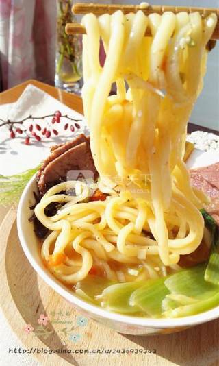 牛肉汤面的做法步骤：19