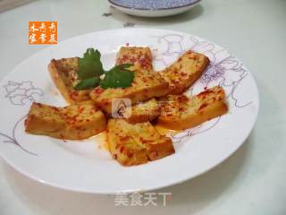 牛肉味豆腐片--空气炸锅版的做法步骤：15