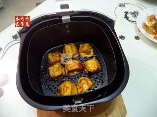 咖喱味豆腐丁---空气炸锅版的做法步骤：12