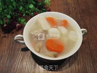 山药胡萝卜汤的做法步骤：7