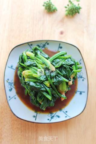 麻油菠菜塔的做法步骤：6