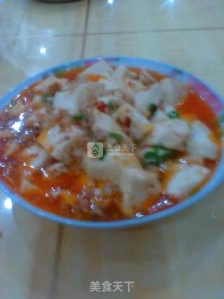 麻婆豆腐的做法步骤：4