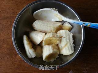 香蕉杏仁马芬的做法步骤：1