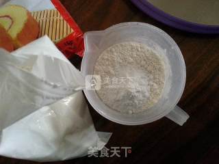香蕉杏仁马芬的做法步骤：2