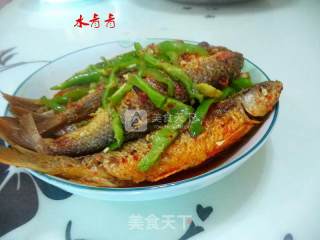 青椒河鱼的做法步骤：13