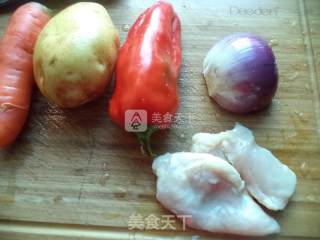 香煎香辣鸡肉串的做法步骤：1