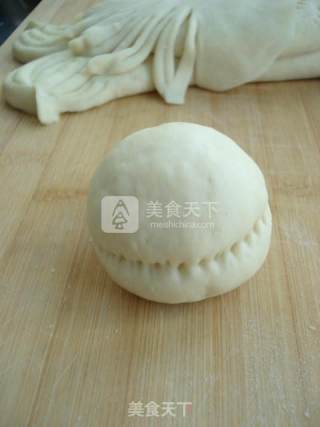 老虎花馍的做法步骤：13