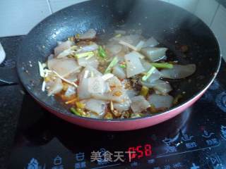 炒蘑芋豆腐---大喜大牛肉调味料版的做法步骤：12