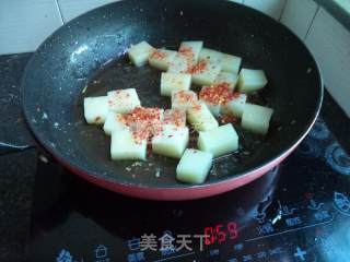 辣炒米豆腐----大喜大牛肉调味料版的做法步骤：6