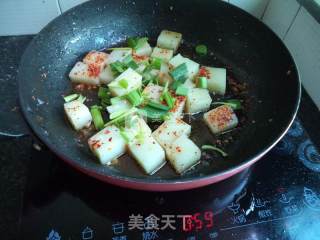 辣炒米豆腐----大喜大牛肉调味料版的做法步骤：7