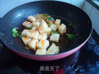 辣炒米豆腐----大喜大牛肉调味料版的做法步骤：9